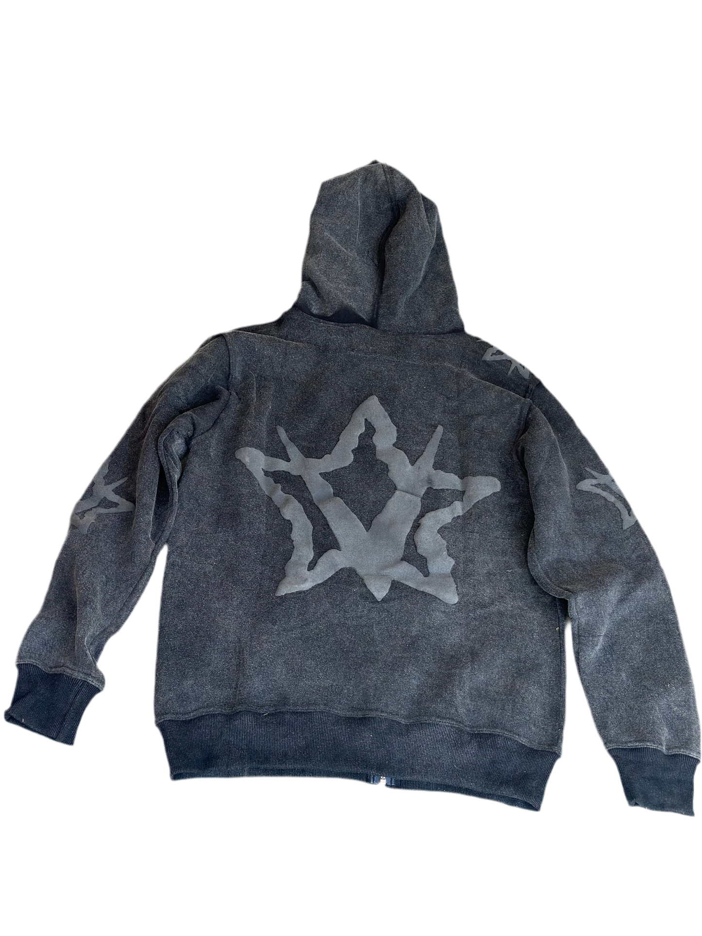 Black on Black Void Zip Up